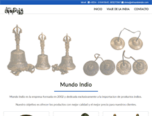 Tablet Screenshot of elmundoindio.com